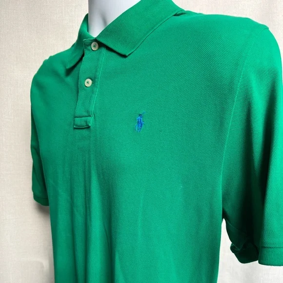Boy’s “Polo Ralph Lauren” Green Polo Shirt